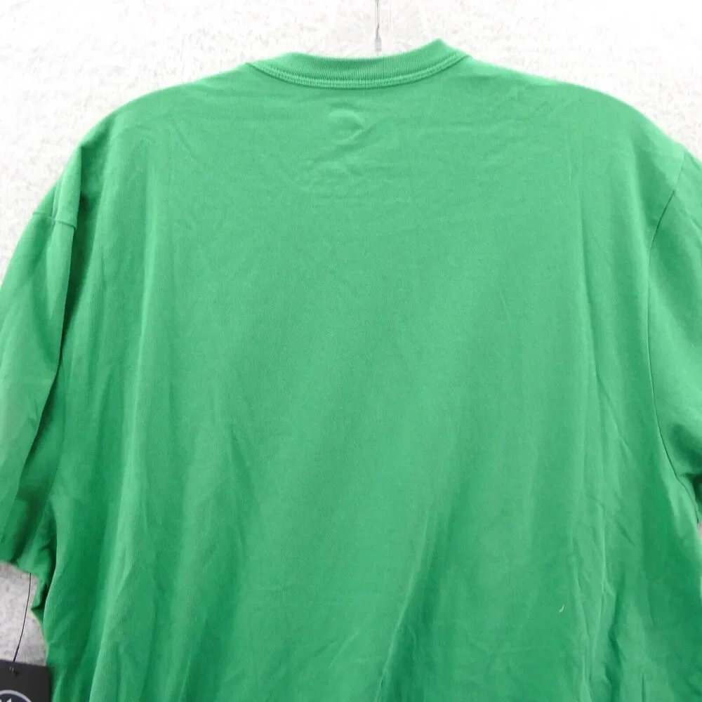 Philadelphia Eagles Shirt Large Men '47 Brand NFL Green Cotton Knit Football Tee - Picture 9 of 9